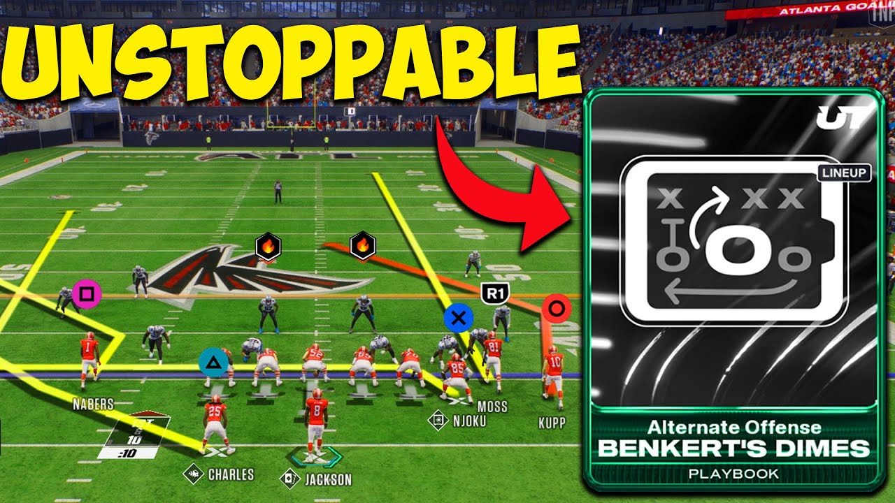 Это лучшая атака в Madden 26? Рейтинговый геймплей MUT.