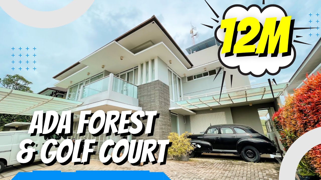 Review Rumah Mewah 12 MILYAR di Golf Island @ Resor Dago Pakar - Bandung