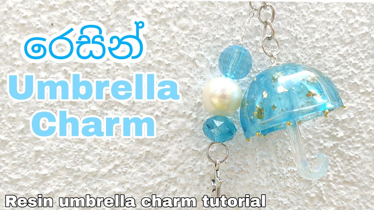 🌂Resin Umbrella Charm Tutorials🌂  #birthdaygift #resinumbrella