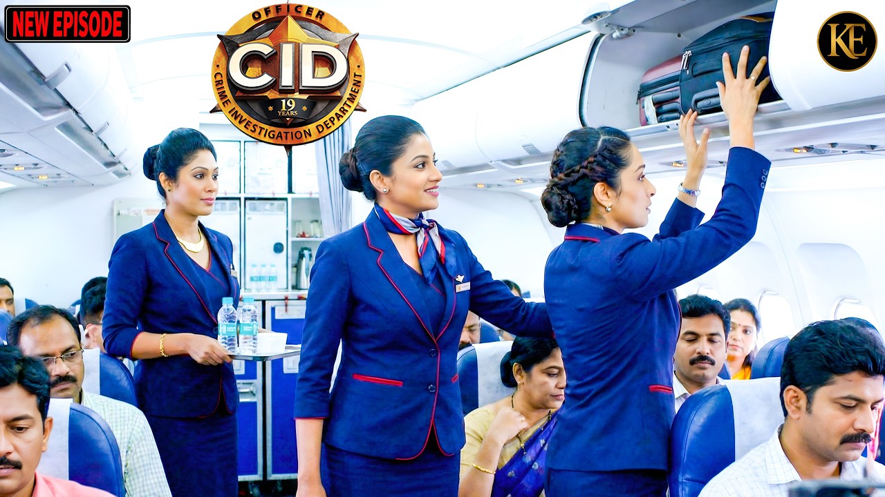 CID टीम की श्रेया, पूर्वी और डॉक्टर तारिका एयर होस्टेस बनकर प्लेन में गईं || Best Latest Episode ||