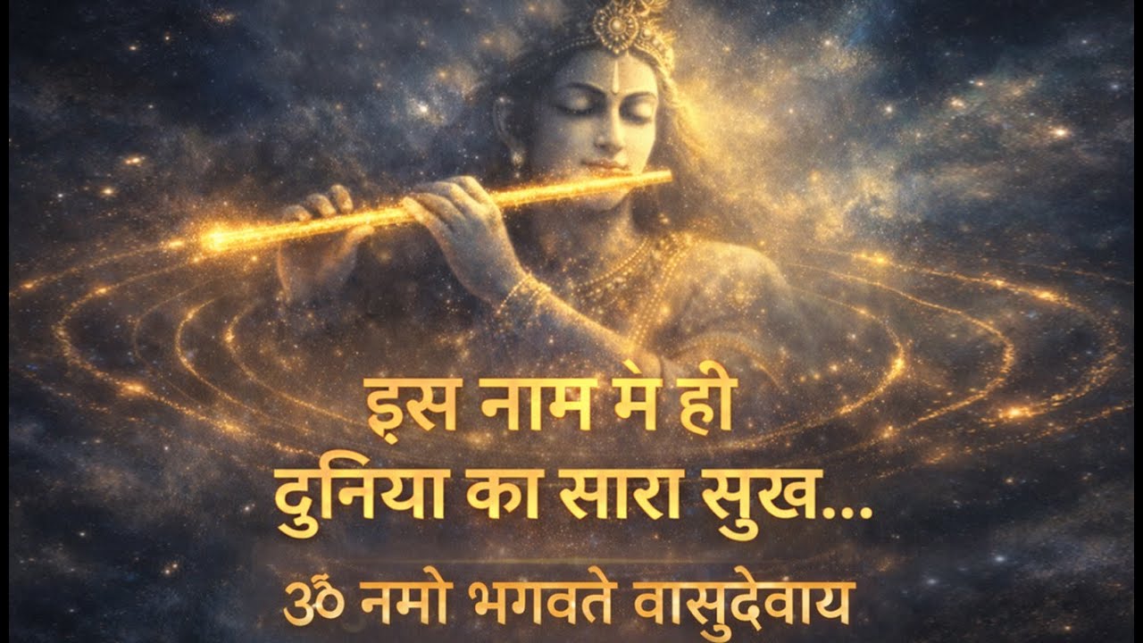 🔴 LIVE Krishna Meditation | Om Namo Bhagavate Vasudevaya | World Biggest Bansuri Meditation