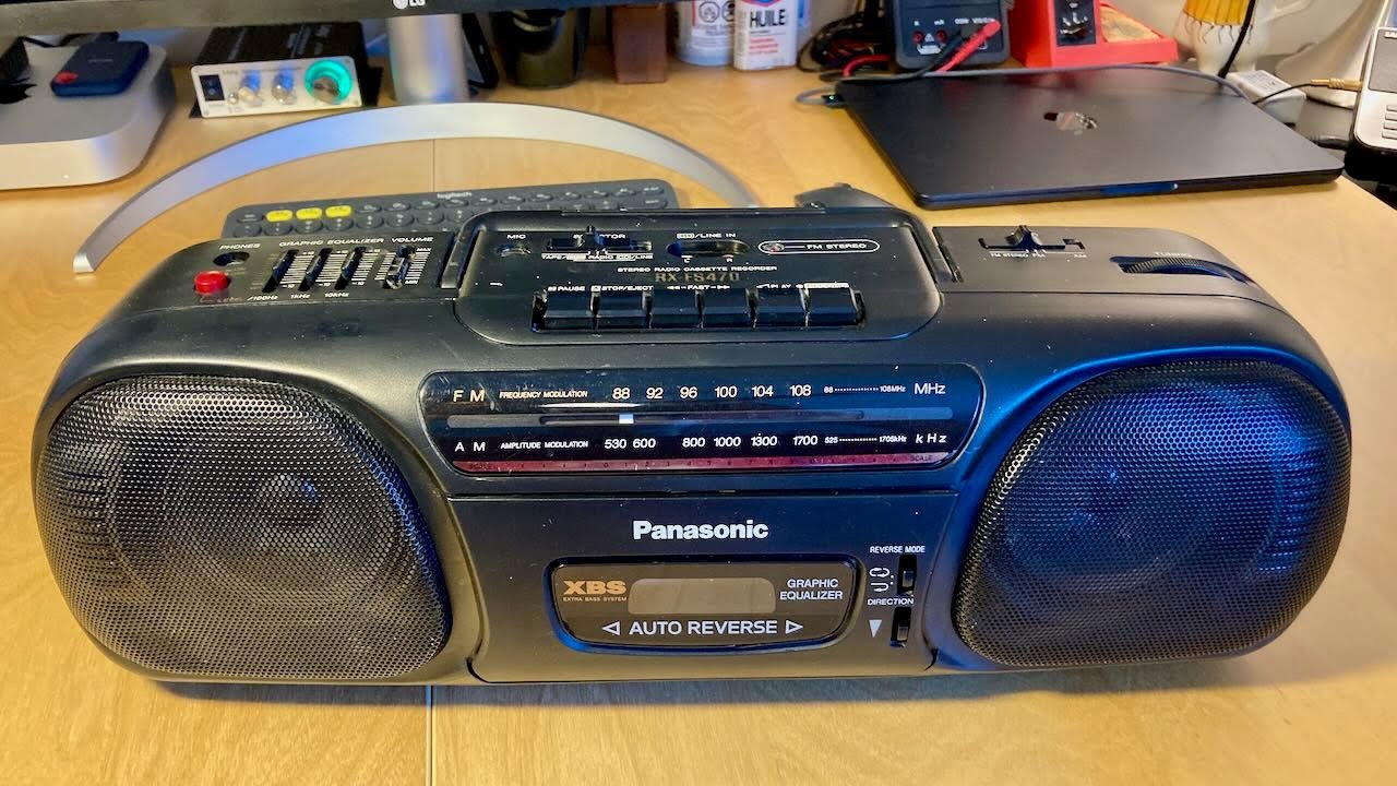 Panasonic RX FS470 Cassette Boom Box Repair