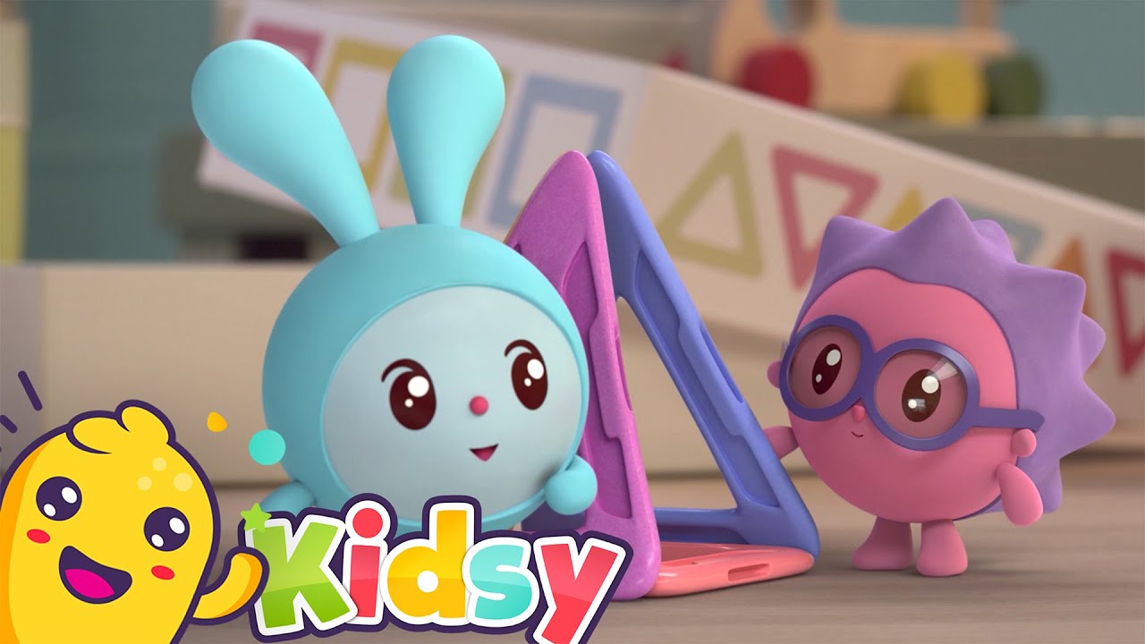 Let's Build Pyramids! Fun Learning with Kidsy Songs & Cartoons | Kidsy