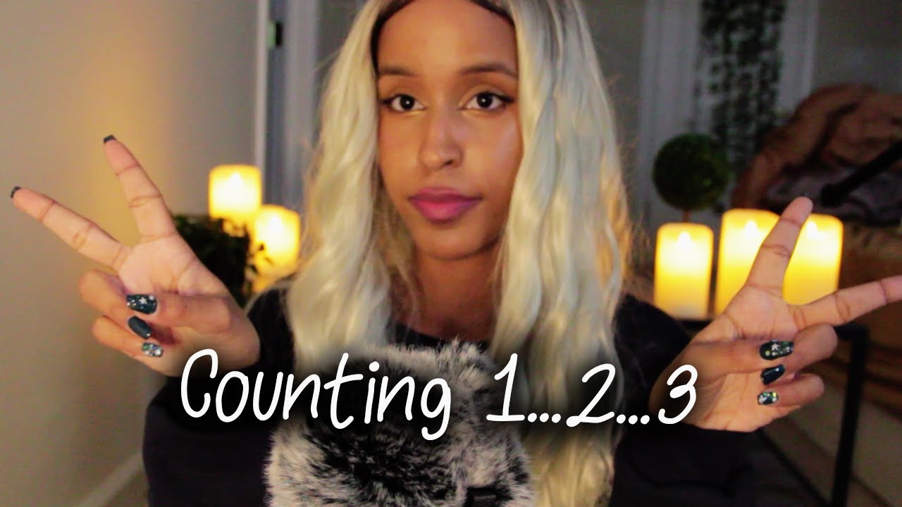 ASMR Fast and Aggressive Counting with Some Mouth Sounds and Hand Movements