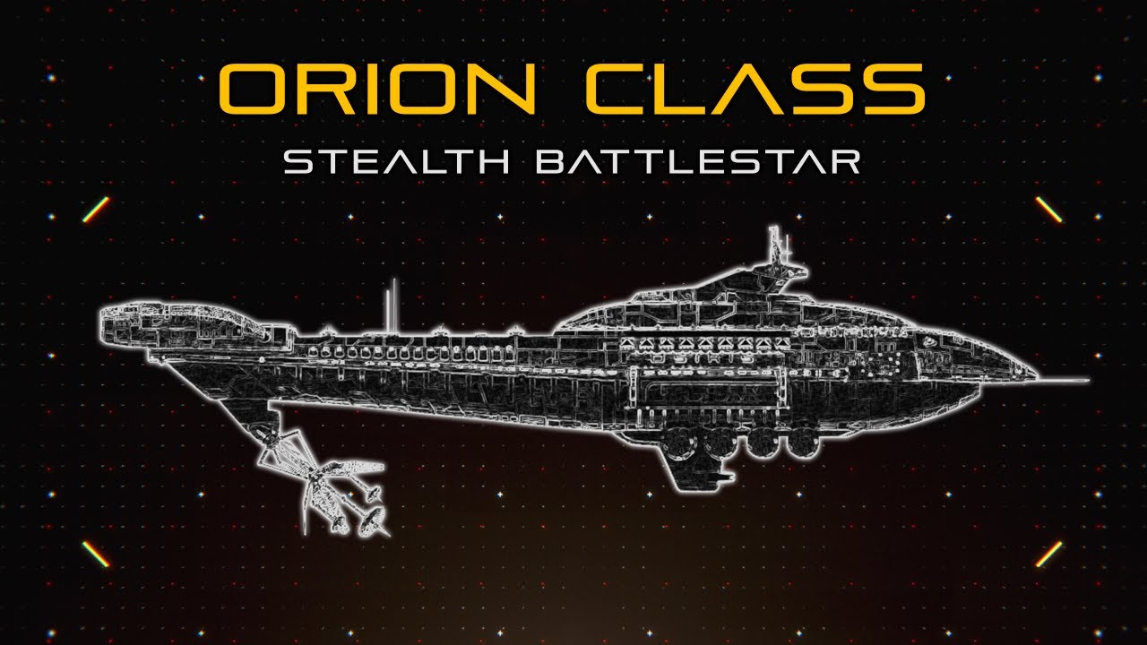Battlestar Galactica: Orion Class Stealth Battlestar | Ship Breakdown