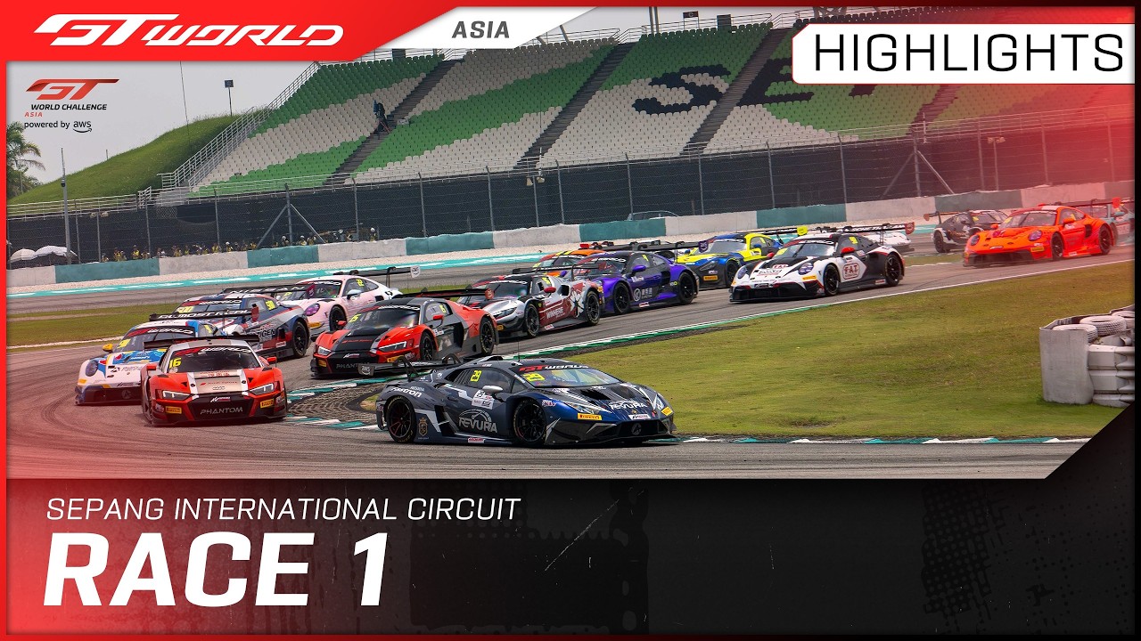 HIGHLIGHTS | Race 1 | Sepang | GT World Challenge Asia 2026