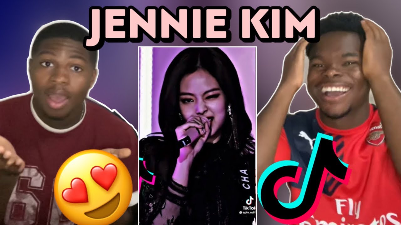 BLACKPINK JENNIE KIM TIKTOK РЕАКЦИЯ НА ПОДБОРКУ!! ОНА ТАКАЯ КРАСИВАЯ 🤩😍