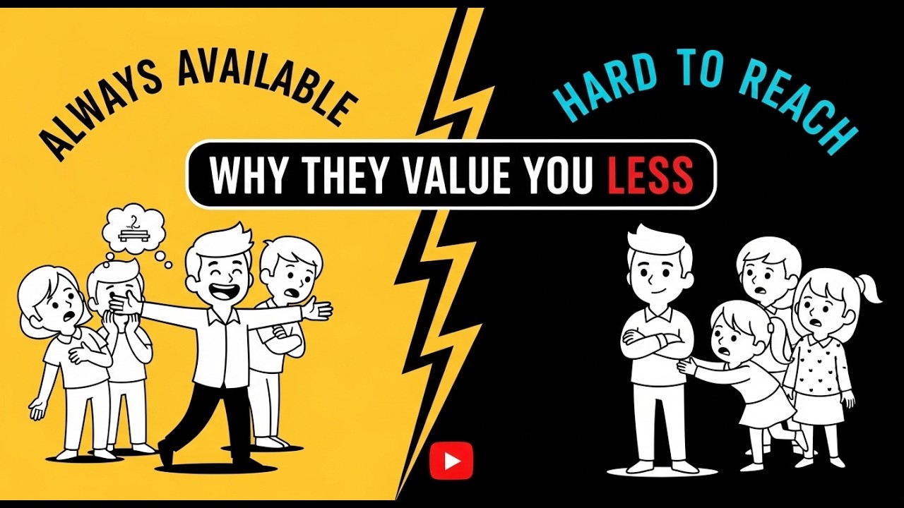 Why Being Too Available Makes People Value You Less (The Psychology Behind It)