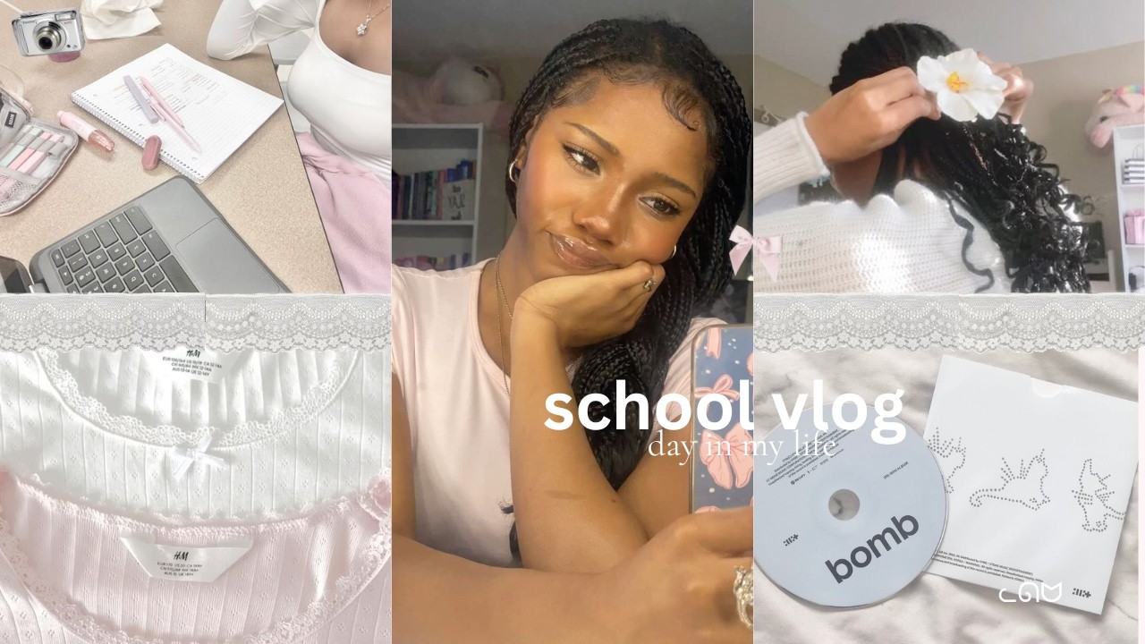 Spend a day with me ₊˚🎐✩‧₊˚ ft: yapping, grwm, school vlog
