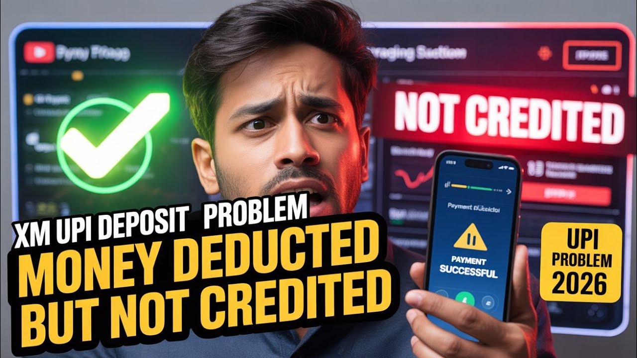 xm upi deposit problem | xm deposit problems | xm upi payment | xm payment not received