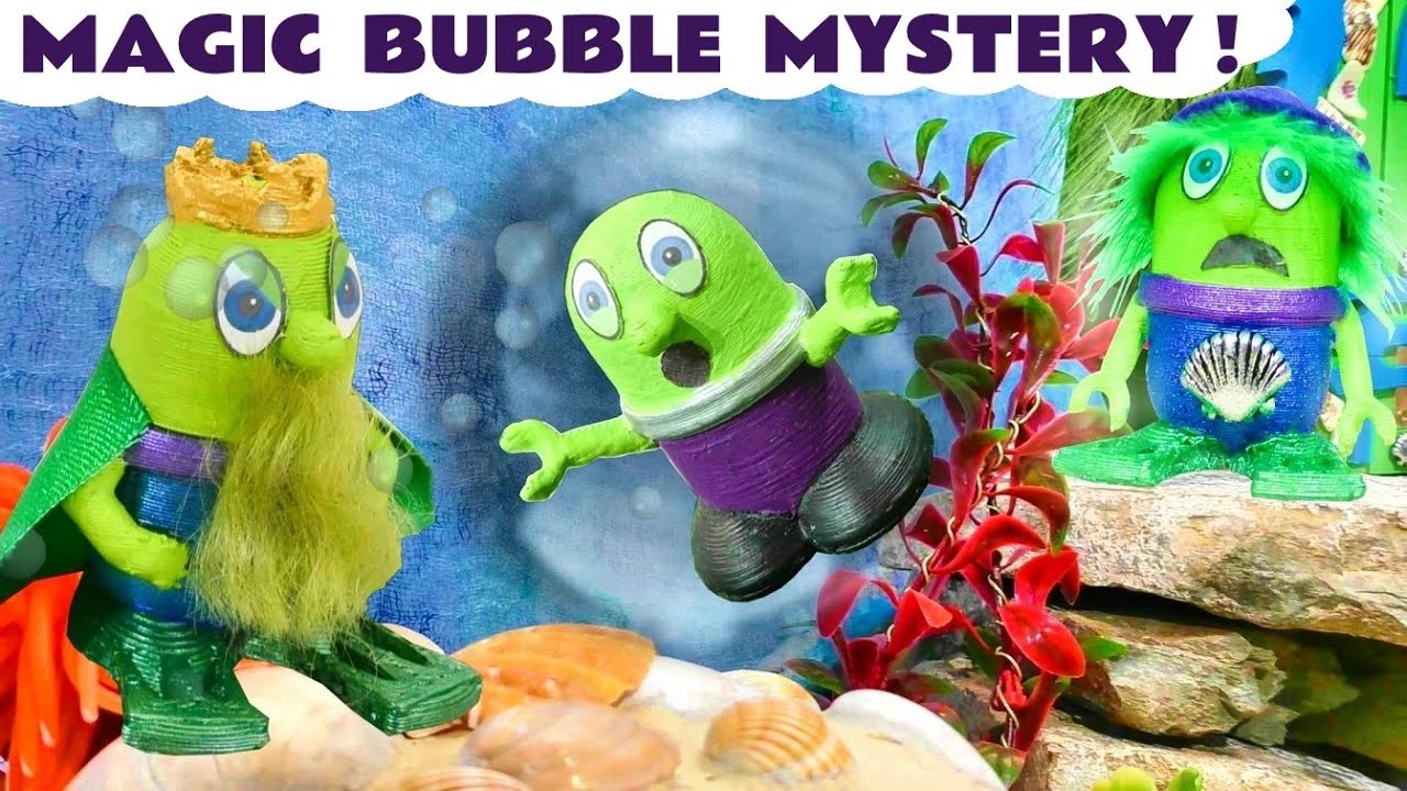 Underwater Funlings Mystery Story with King Barnacle and a Magic Bubble