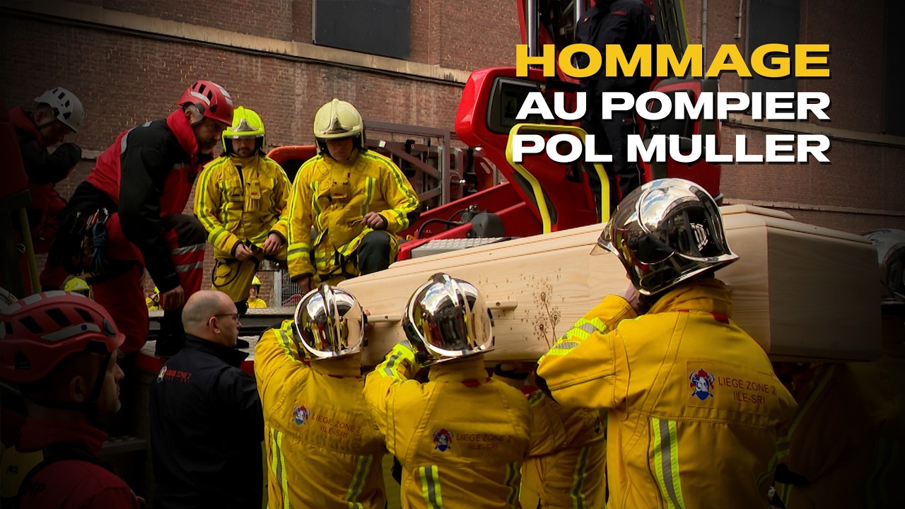 HEBDO DE LA PROVINCE DE LI&Egrave;GE: HOMMAGE &Agrave; UN POMPIER , UN NAVIRE SANS PILOTE & LI&Ecirc;GE PLUS CYCLABLE