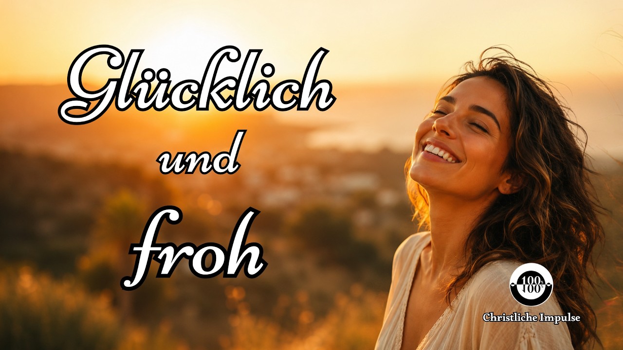 ✨Glücklich und froh – Die Liebe meines Herrn ist so wunderbar | Christliches Lied