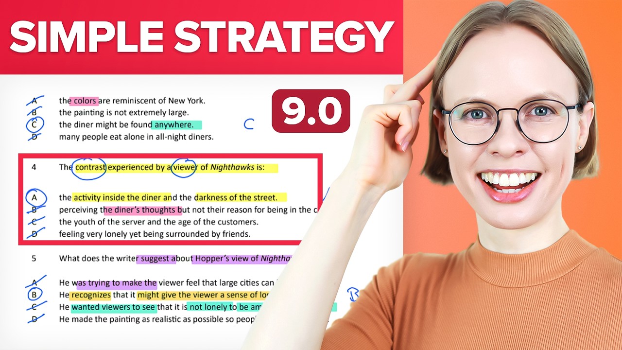 Multiple Choice Questions Strategy IELTS Reading for EASY BAND 9