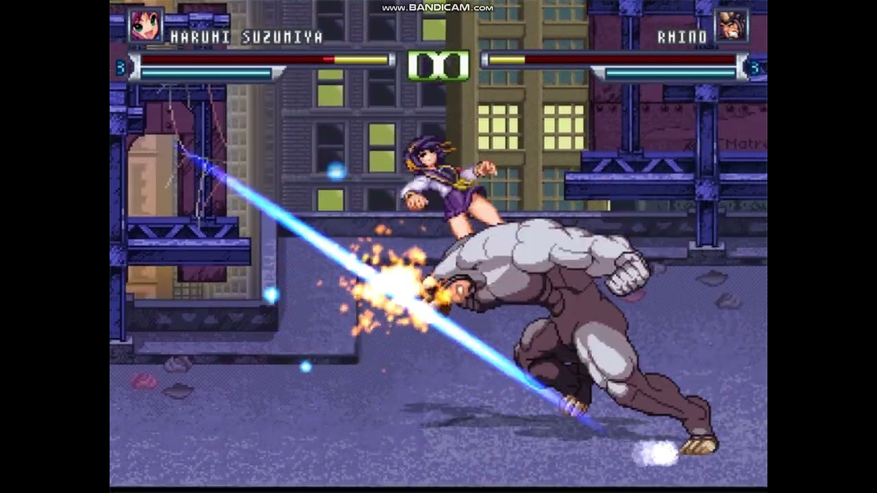 MUGEN Haruhi Suzumiya vs The Rhino