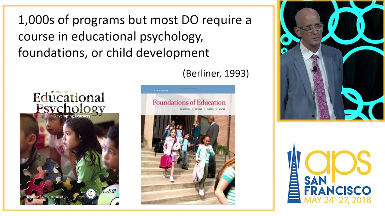 Daniel T Willingham: Improving the Use of Psychological Science in K-12 Education