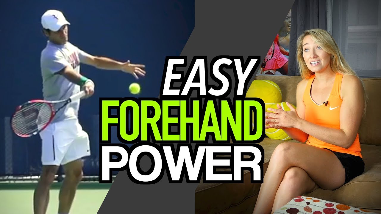 Easy Forehand POWER - Tennis Lesson