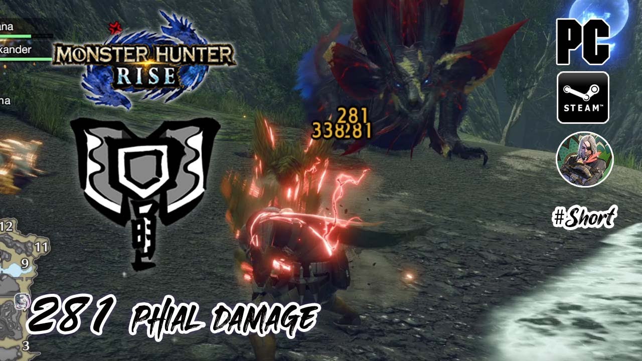 MH:Rise【PC】| 281 Phial damage