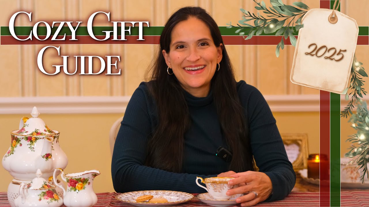 Cozy Gift Guide 2025 | Home, Tea, Crafts, Baking, Books & Self-Care