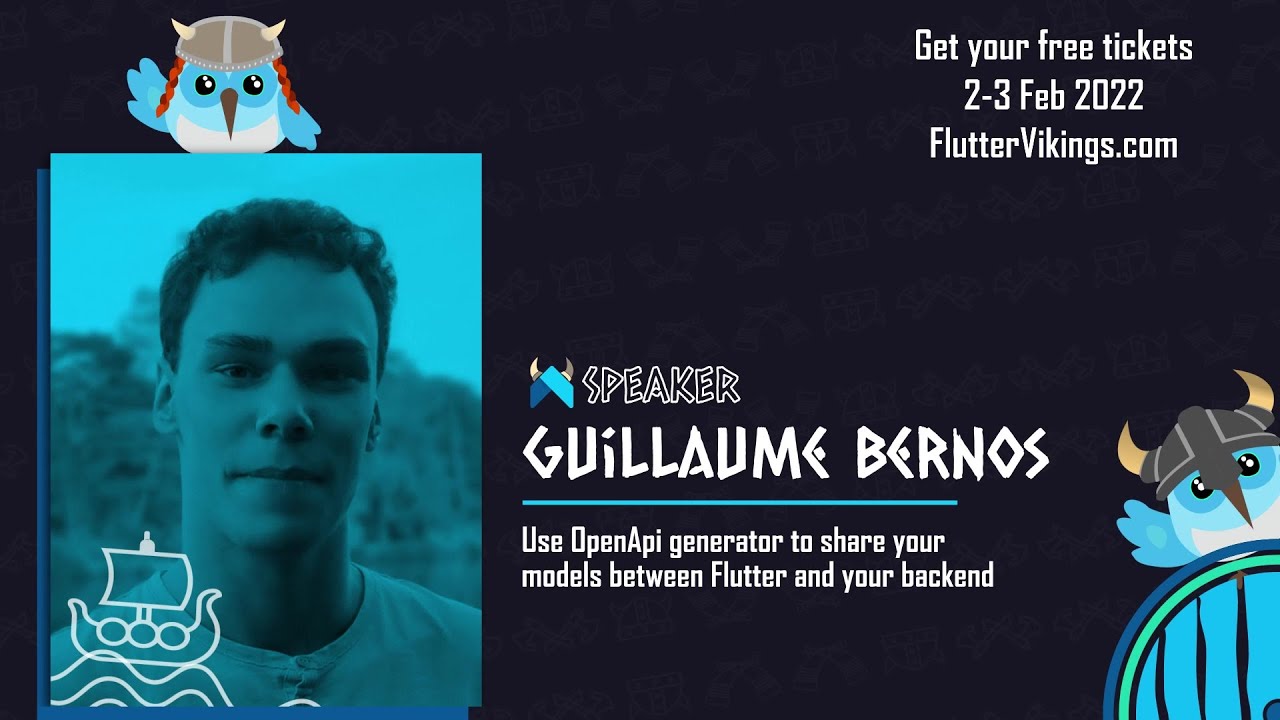 Use OpenApi generator to share your models between Flutter and your backend |  Guillaume Bernos