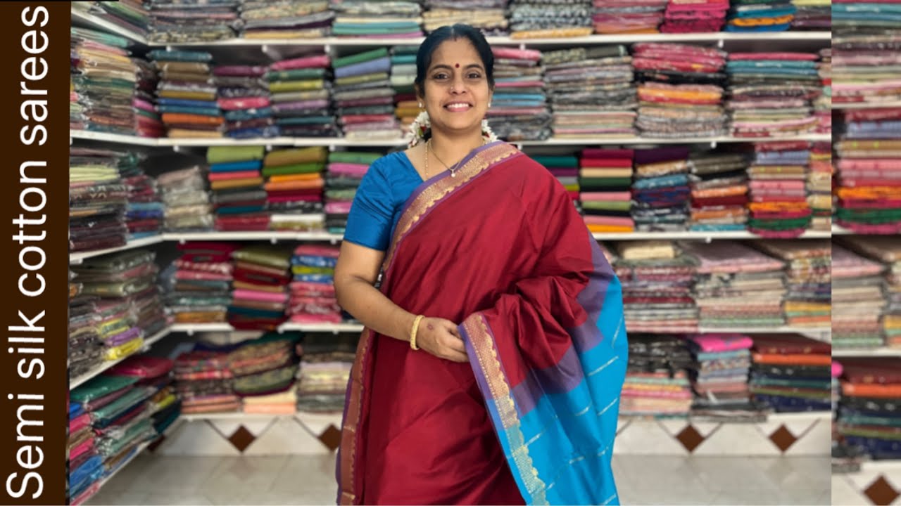 Semi Silk cotton sarees| Apavaranam| 25 February 2026 