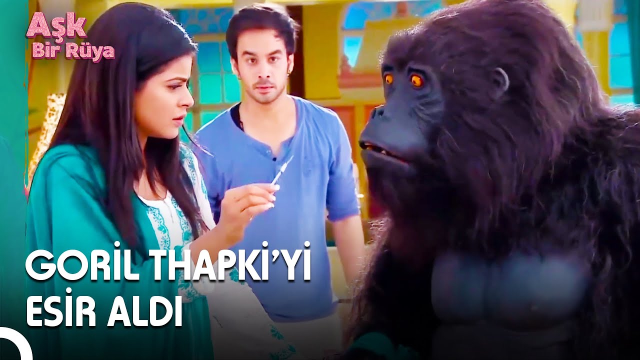 Thapki'nin Goril Kabusu 😳  | Aşk Bir Rüya Hint Dizisi