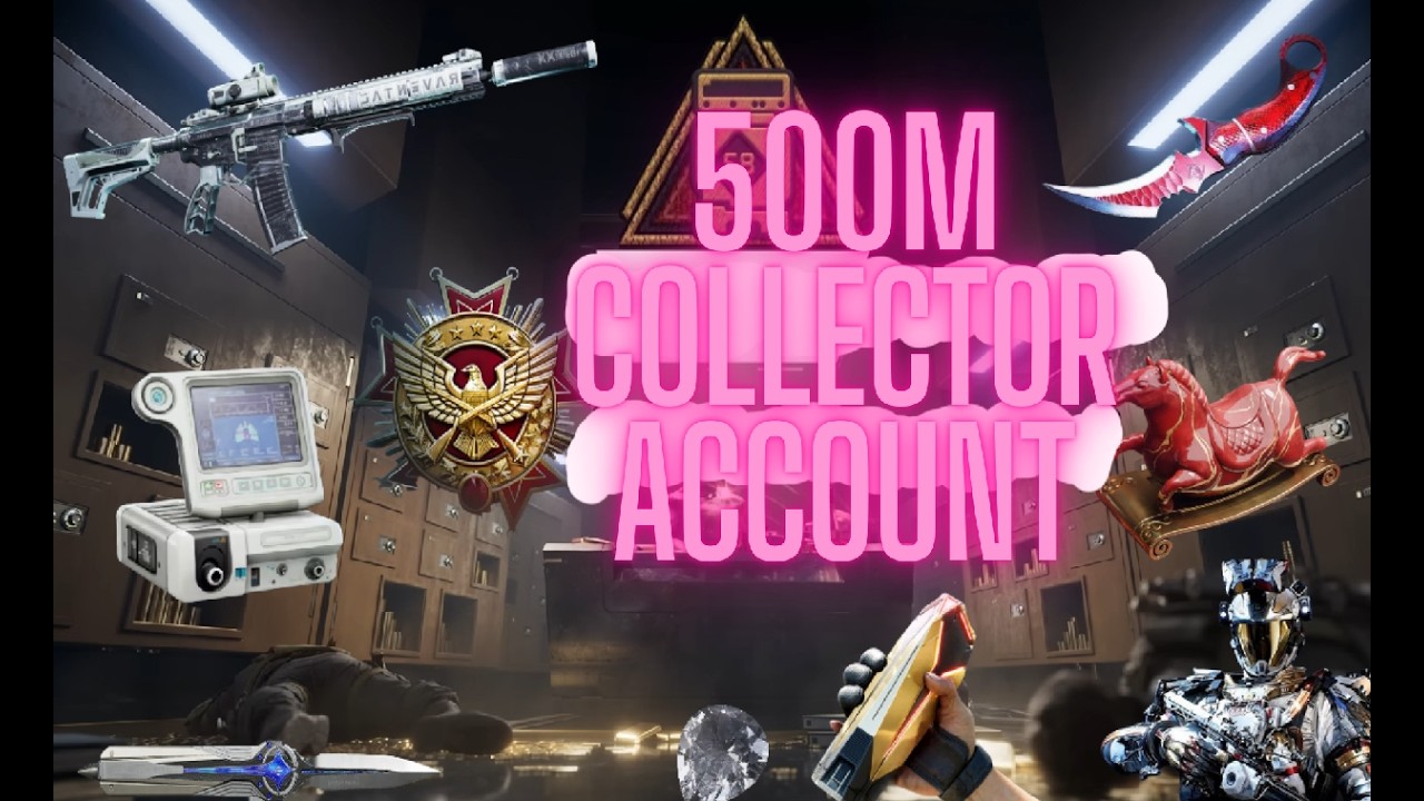 DELTA FORCE | ⏱️1300 HOURS PLAYED 🪙 500K COLLECTION ROOM TOUR #deltaforcegame #gaming #deltaforce