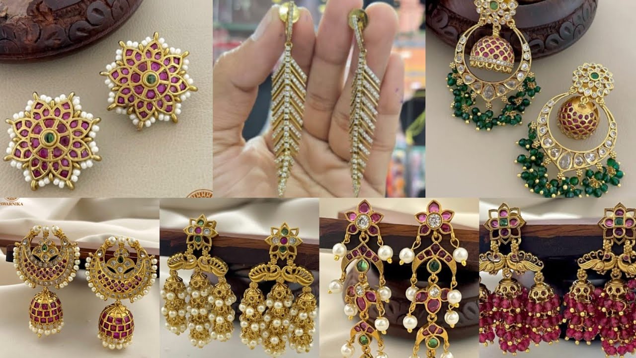 Variety EARINGS 😻 Collection 💓👈 7025424038 👈 Orders ! #earings #haul 