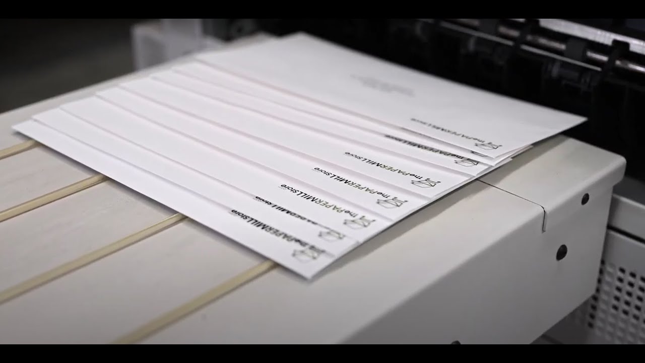 Custom Envelope Printing Services: Variable Data Envelope Printing by The Paper Mill Store