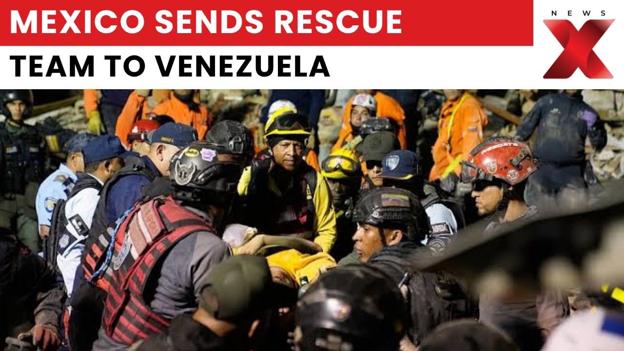 Venezuela Earthquake Update: Mexico Deploys 250+ Army Rescue Personnel for Search Operations