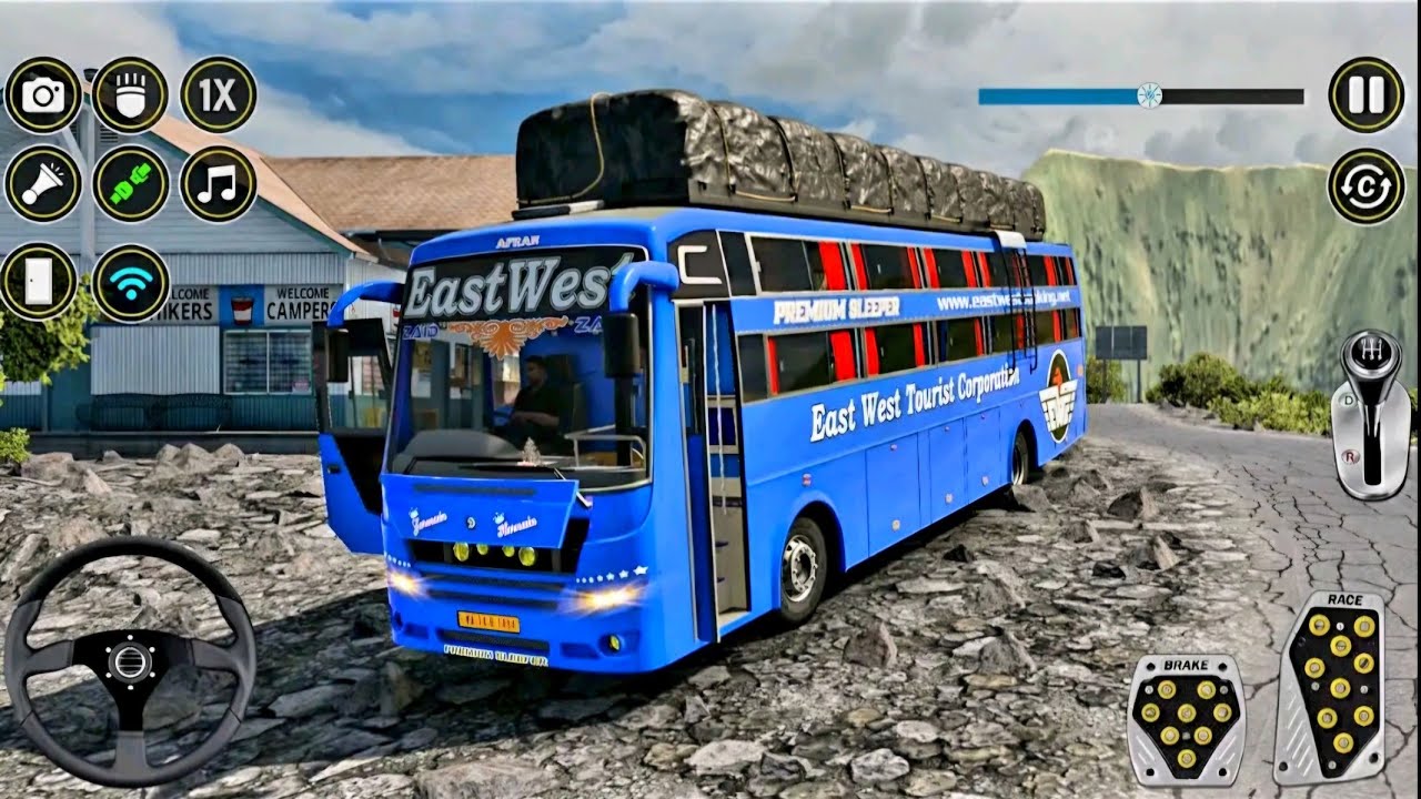 Offroad Bus Game 2026 | Crazy Mountain Road Adventure (Android)