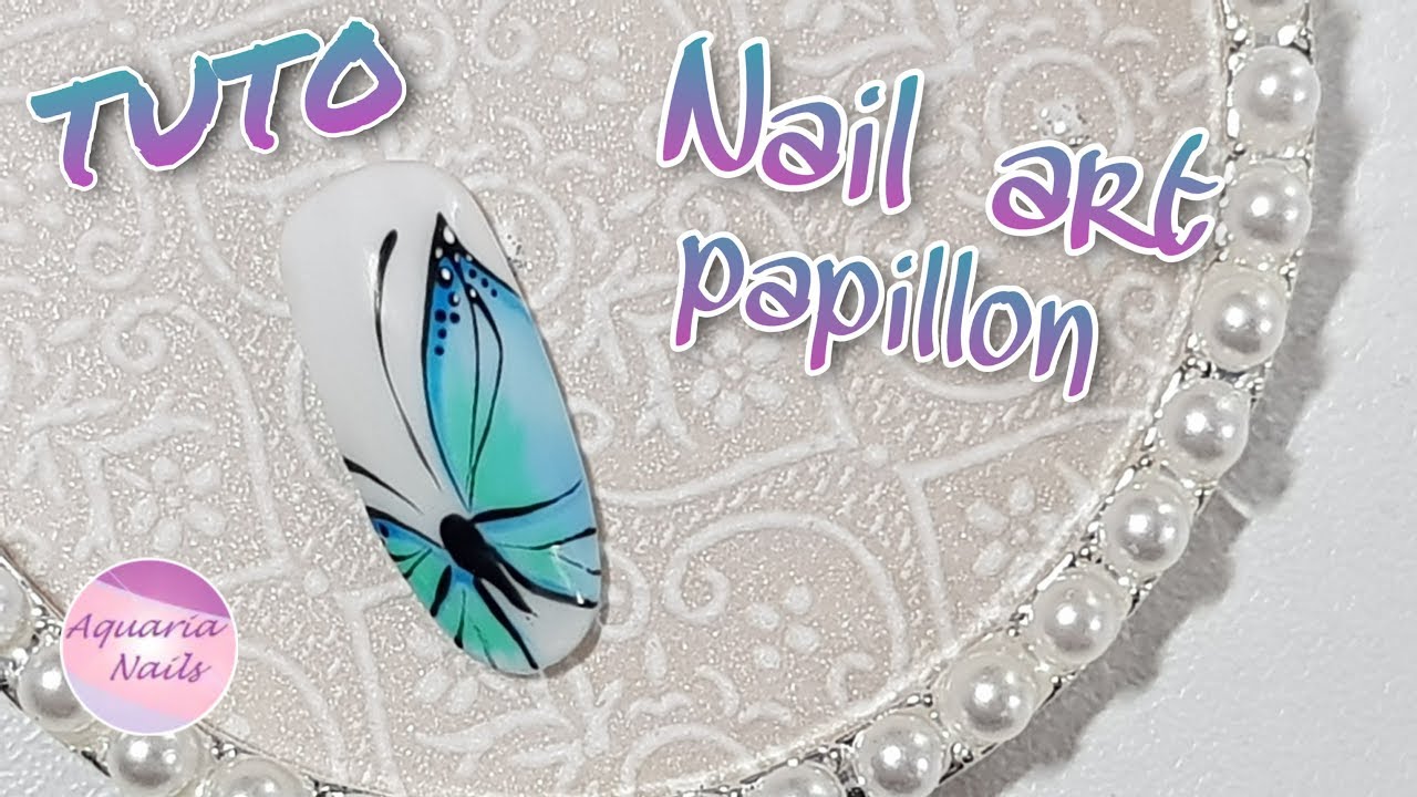 Nail art papillon  [ TUTO ]