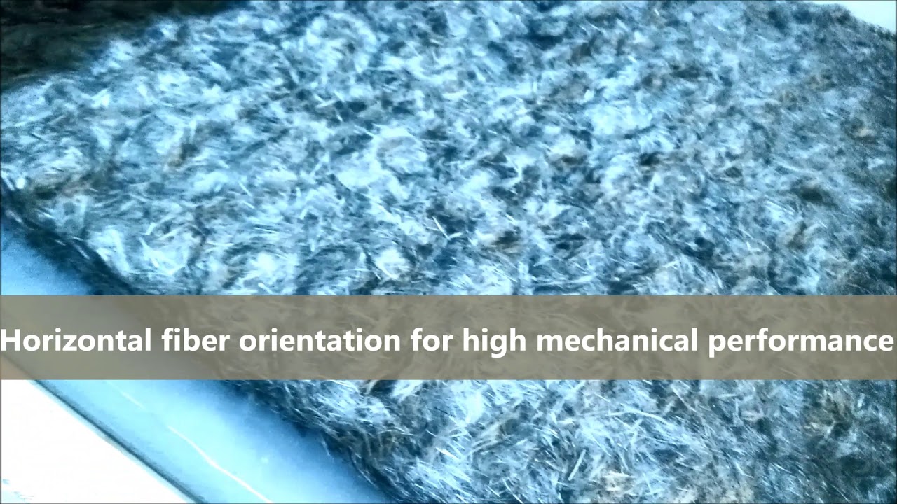 Cormatex lap formair H - Horizontal Airlay for Recycled Carbon Fiber processing