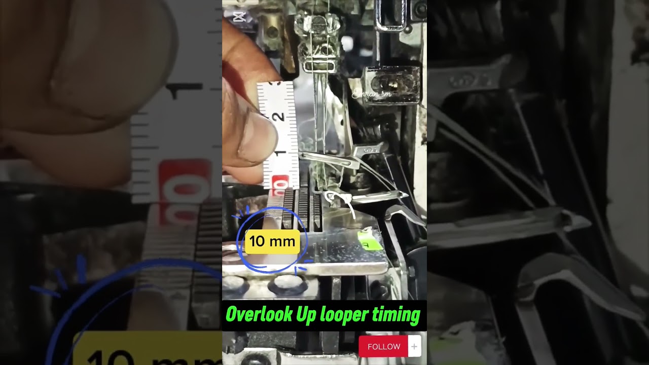 needle bar height Looper timing overlock machine Juki Pegasus Yamaha siruba Jack