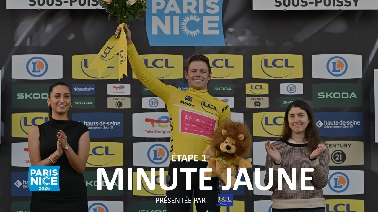 Paris-Nice 2026 - Stage 1 - LCL Yellow Jersey Minute