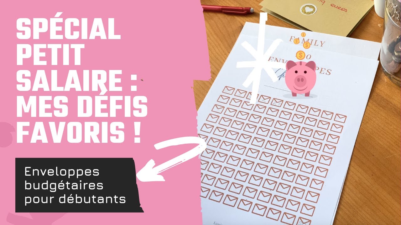 MES DÉFIS PRÉFÉRÉS POUR LES PETITS SALAIRES + SEM.2 OCTOBRE | MÉTHODE DES ENVELOPPES BUDGÉTAIRES