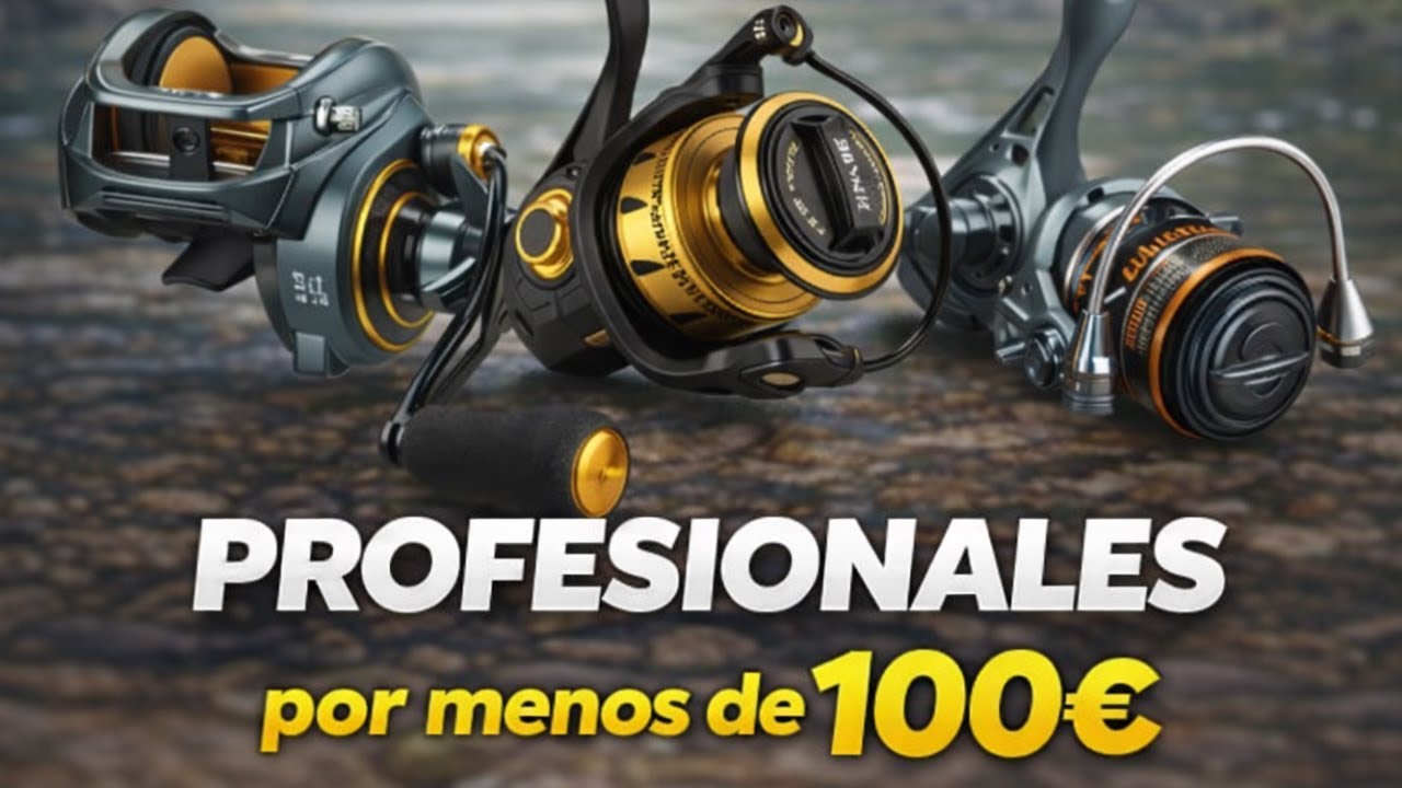 Mejores Carretes de Pesca Profesionales por menos de 100€ 🎣 Aliexpress Calidad-Precio 2026