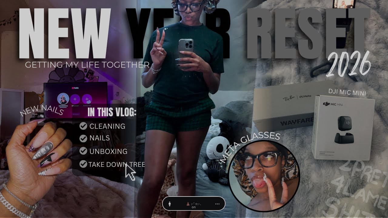 New Year Reset Vlog 2026 ☆ | Finally getting it together, Cleaning, Unboxings, Maintenance + More