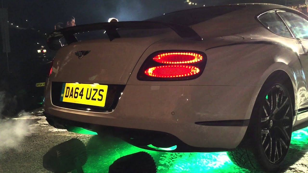 BENTLEY CONTINENTAL GT3-R EXHAUST SOUND / AUSPUFF KLANG