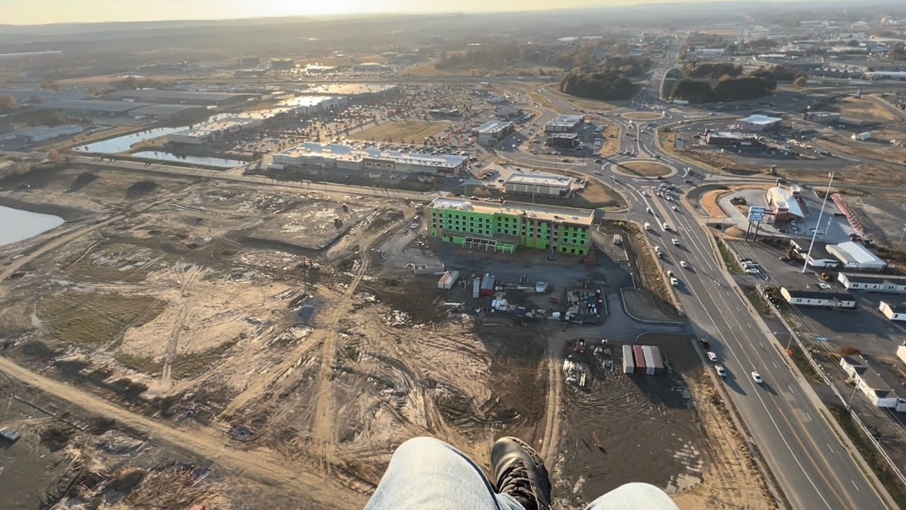 Conway AR new development from a #Paramotor view