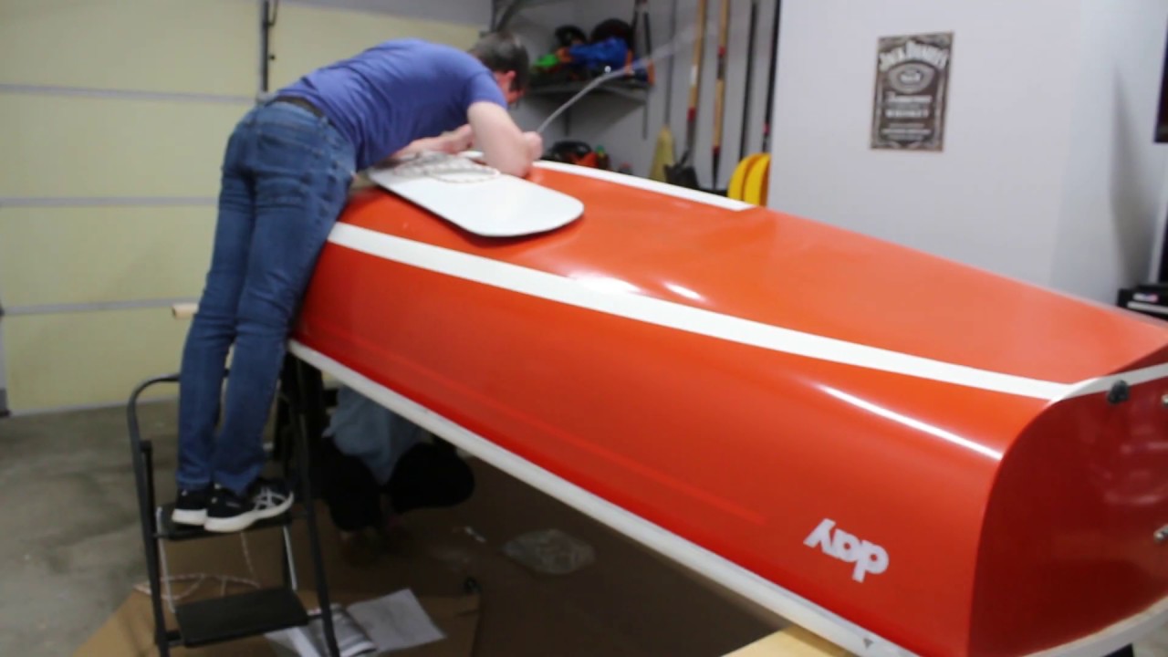 O'Day Widgeon Sailboat Centerboard Repair and Rigging