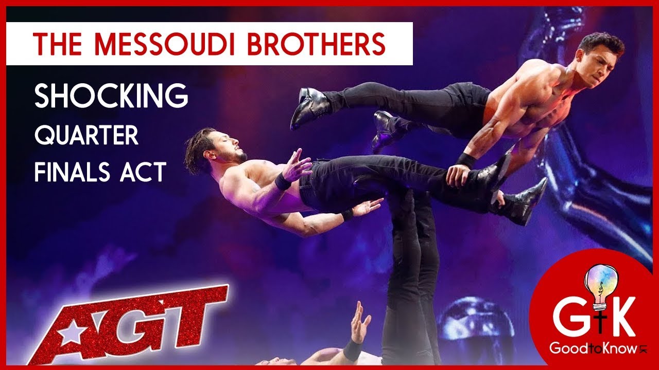 The Messoudi Brothers extreme hand-balancing act will shock you | AGT 2019