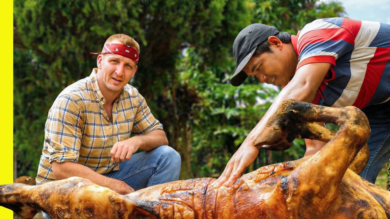Cocinando UNA VACA ENTERA en 4 HORAS!! Vida en una aldea de Vietnam!!!