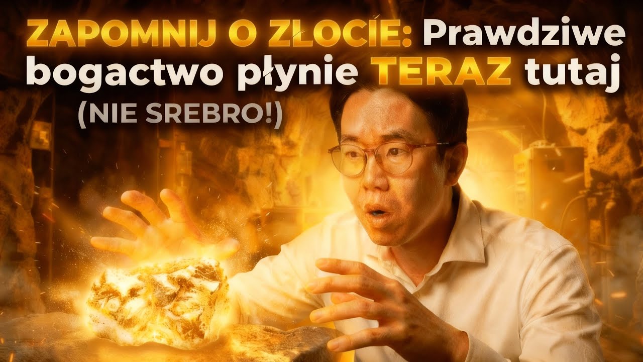 ZAPOMNIJ O ZŁOCIE: Prawdziwe bogactwo płynie TERAZ tutaj(NIE SREBRO!)