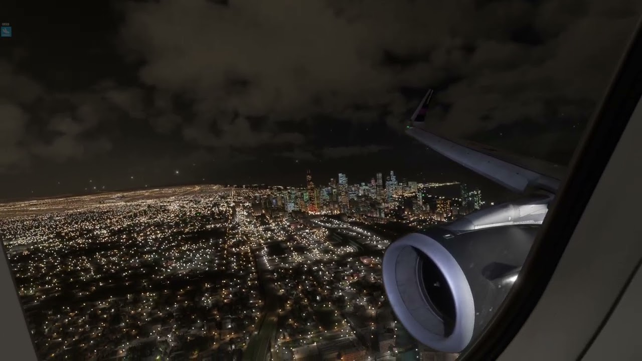 MSFS 2024 Approach In To Chicago Midway In The Fenix A320