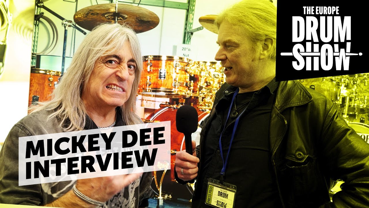 Mickey Dee @ The Europe Drum Show 2025 | Interview