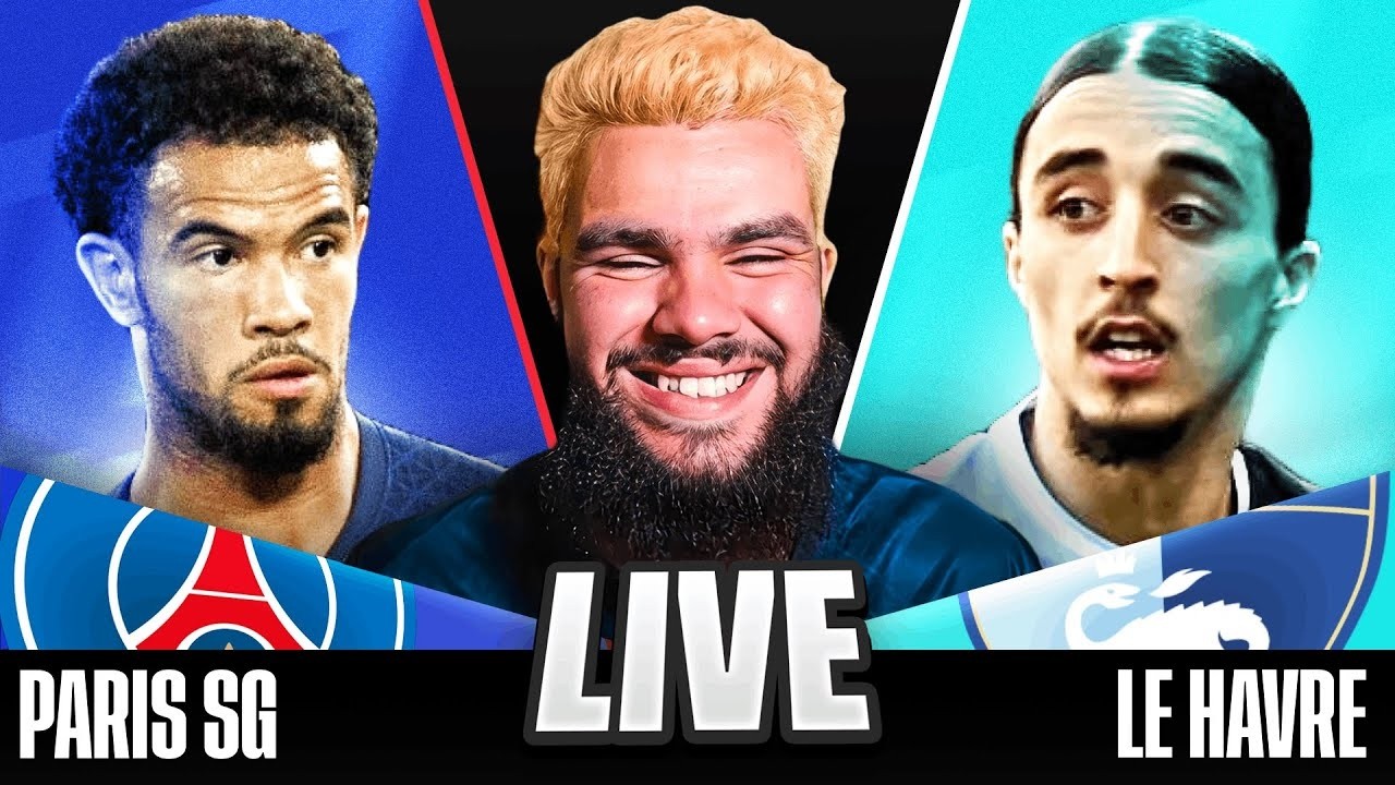 🔴PSG 0-0 Le Havre • Ligue 1 [LIVE WATCH ALONG]