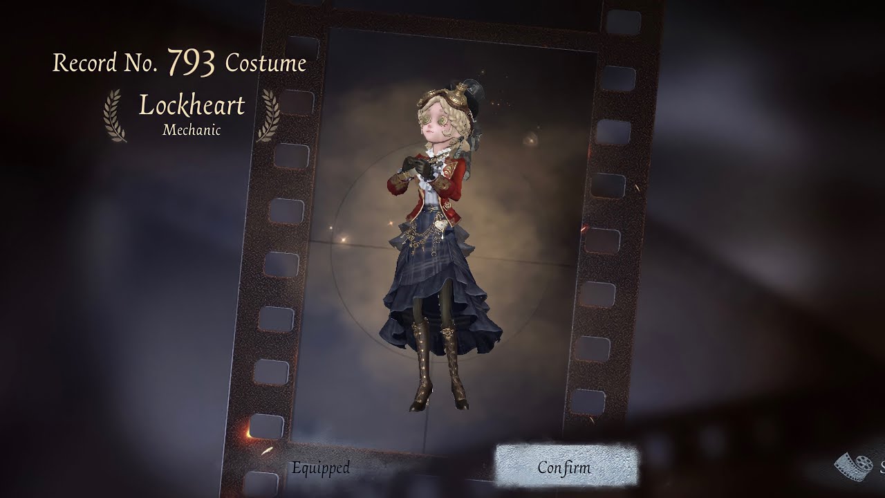 Identity V | THE VERY FIRST MECHANIC’S LIMITED SKIN IS HERE! | Mechanic “Lockheart” Gameplay