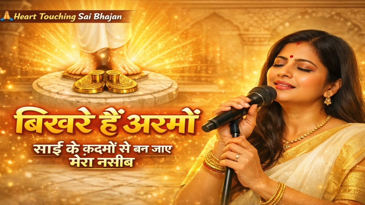 बिखरे हैं अरमाँ | Emotional Sai Baba Bhajan | Female Voice Devotional Song