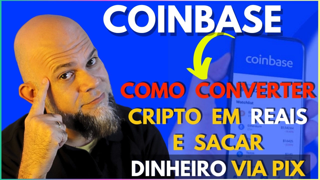COMO CONVERTER E SACAR DINHEIRO NA COINBASE